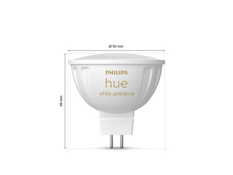 Hue WA LED žárovka GU5,3 MR16 5,1W 12V 400lm 2200K-6500K IP20 3
