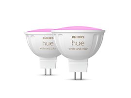 Hue WACA sada 2x LED žárovka GU5,3 MR16 6,3W 12V 400lm 2200K-6500K RGB IP20