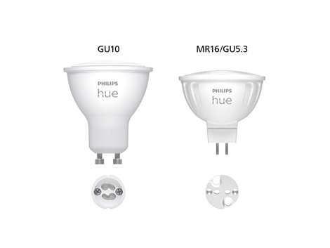 Hue WACA sada 2x LED žárovka GU5,3 MR16 6,3W 12V 400lm 2200K-6500K RGB IP20 9