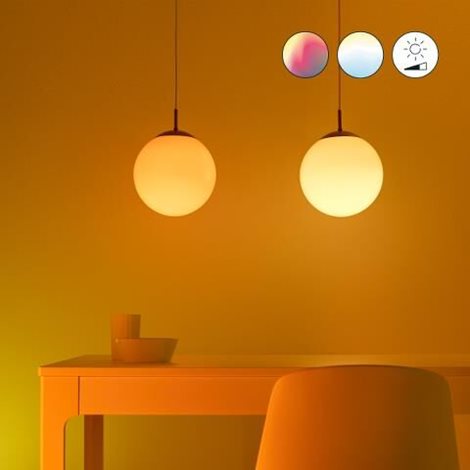 WiZ LED žárovka E14 P45 4,9W (40W) 470lm 2200-6500K RGB IP20, stmívatelná 7