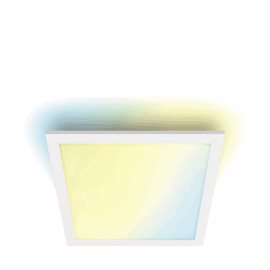 WiZ přisazený LED 36W 3400lm 2700-6500K IP20 60x60cm, bílý