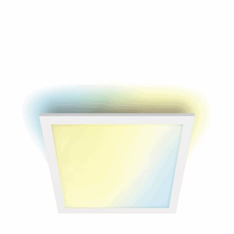 WiZ přisazený LED 36W 3400lm 2700-6500K IP20 60x60cm, bílý 1