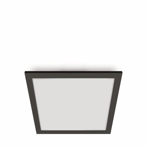 WiZ přisazený LED panel 12W 1000lm 2700-6500K IP20 30x30cm, černý 6