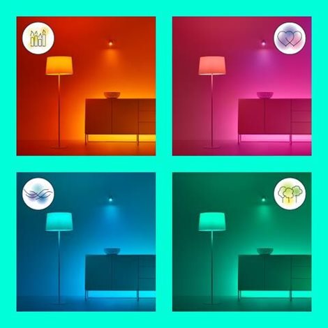 WiZ 1x LED pásek 4m 13W 840lm 2700-5000K RGBW IP20, stmívatelný 4