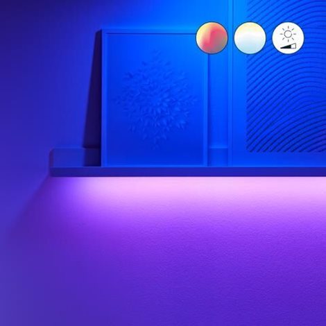 WiZ 1x LED pásek 4m 13W 840lm 2700-5000K RGBW IP20, stmívatelný 9