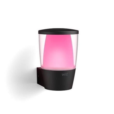 WiZ Elpas venkovní nástěnné LED svítidlo 8,5W 650lm 2700-5000K RGB IP44, černé 3