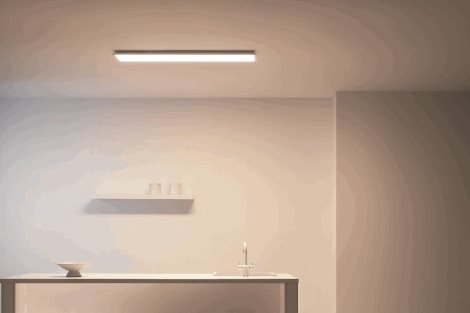 WiZ přisazený LED panel 36W 3400lm 2700-6500K IP20 120x30cm, bílý 3