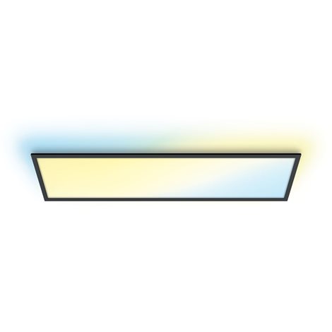 WiZ přisazený LED panel 36W 3400lm 2700-6500K IP20 120x30cm, černý 1