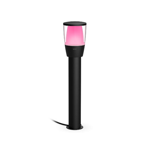 WiZ Elpas 12V venkovní sloupkové LED svítidlo 3,6W 320lm 2700-5000K RGB IP65 52cm, černé - rozšíření 6