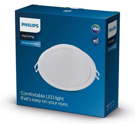 Meson podhledové LED svítidlo 12,5W 1300lm 6500K 14cm kulaté IP20, bílé 3