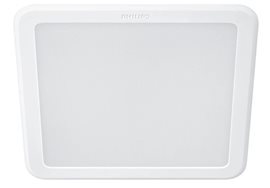 Meson podhledové LED svítidlo 16,5W 1750lm 6500K 16,5cm hranaté IP20, bílé