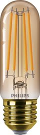 LED filament žárovka E27 T32 7W (40W) 470lm 1800K nestmívatelná, jantarová