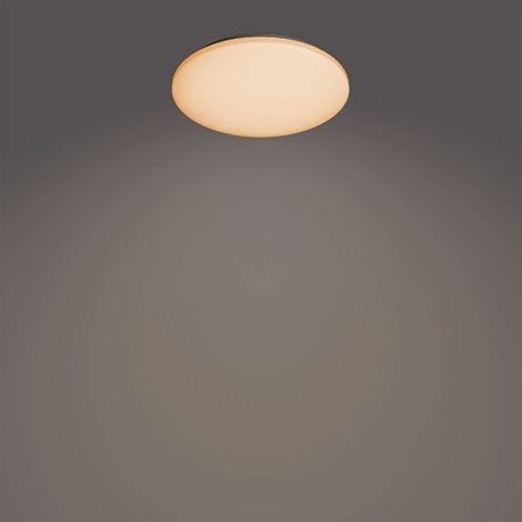 Izso CL620 stropní svítidlo LED 40W 4300lm 2700-6500K 47cm IP20, bílé + ovladač 7