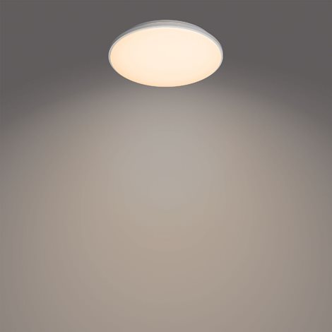 WINCEL CL630 stropní svítidlo LED 40W 4300lm 2700-6500K 48cm IP20, bílé + ovladač 5