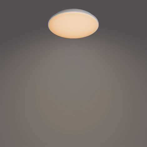WINCEL CL630 stropní svítidlo LED 40W 4300lm 2700-6500K 48cm IP20, bílé + ovladač 7