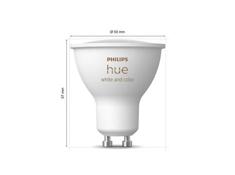 Hue WACA sada 3x žárovka LED GU10 4,2W 400lm 2000-6500K RGB CRI80 IP20 4