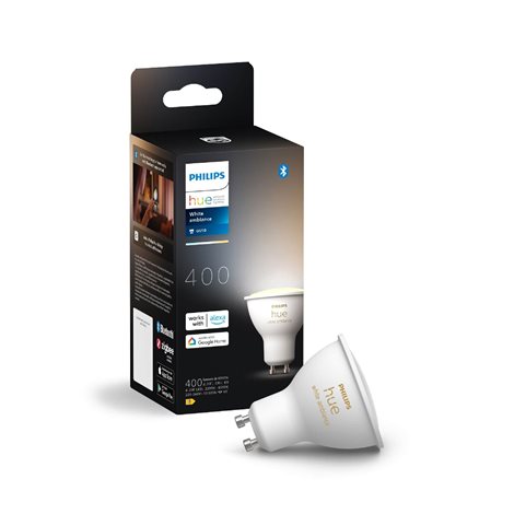 Hue WA LED žárovka GU10 4,2W 400lm 2200K-6500K CRI80 IP20 1