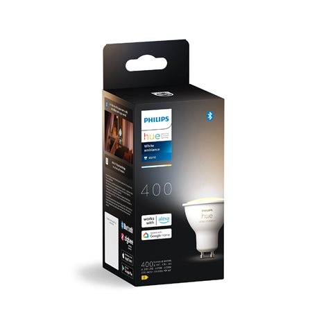 Hue WA LED žárovka GU10 4,2W 400lm 2200K-6500K CRI80 IP20 2