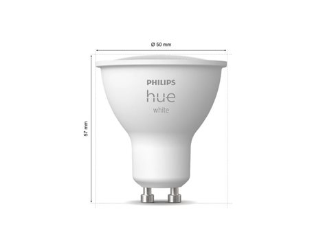 Hue WA LED žárovka GU10 4,2W 400lm 2200K-6500K CRI80 IP20 4