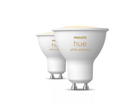Hue WA sada 2x žárovka LED GU10 4,2W 400lm 2200-6500K CRI80 IP20 3