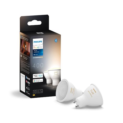 Hue WA sada 2x žárovka LED GU10 4,2W 400lm 2200-6500K CRI80 IP20 1