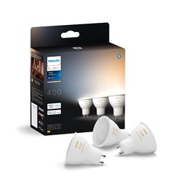 Hue WA sada 3x žárovka LED GU10 4,2W 400lm 2200-6500K CRI80 IP20