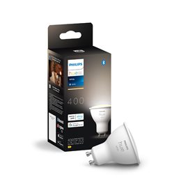 Hue White LED žárovka GU10 4,2W 400lm 2700K CRI80 IP20