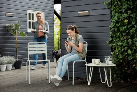Bustan UltraEfficient venkovní nástěnné LED svítidlo 3,8W  lm 2700K IP44, antracitové 4