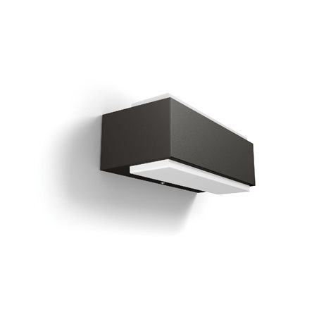 Stratosphere UltraEfficient venkovní nástěnné LED svítidlo 3,8W 800lm 2700K IP44, antracitové 2