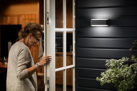 Stratosphere UltraEfficient venkovní nástěnné LED svítidlo 3,8W 800lm 4000K IP44, antracitové 5