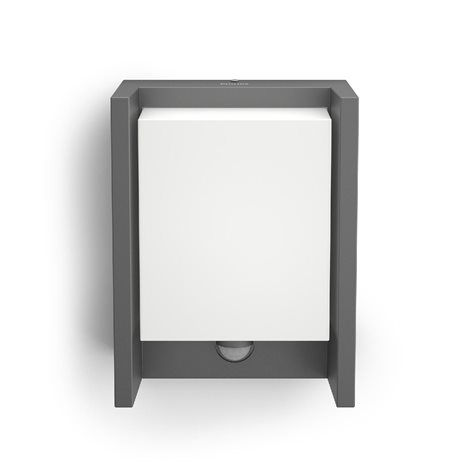 Arbour UltraEfficient venkovní nástěnné svítidlo se senzorem LED 3,8W 800lm 2700K IP44, antracit 2