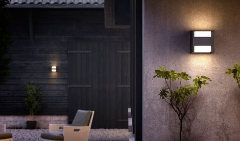 Arbour UltraEfficient venkovní nástěnné LED svítidlo 2x3,8W 800lm 2700K IP44, antracitové 6