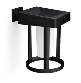 Camil UltraEfficient solární venkovní nástěnné LED svítidlo 1,4W 250lm 3000K IP44, černé