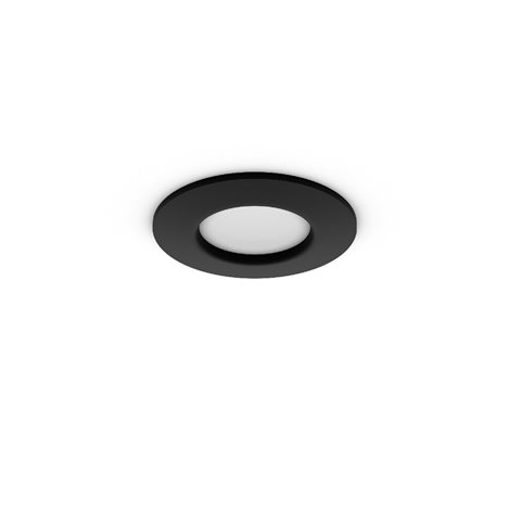 Hue WCA Slim koupelnové zápustné svítidlo LED 8,3W 790lm 2200-6500K RGB 9cm kulaté IP44, černé 4