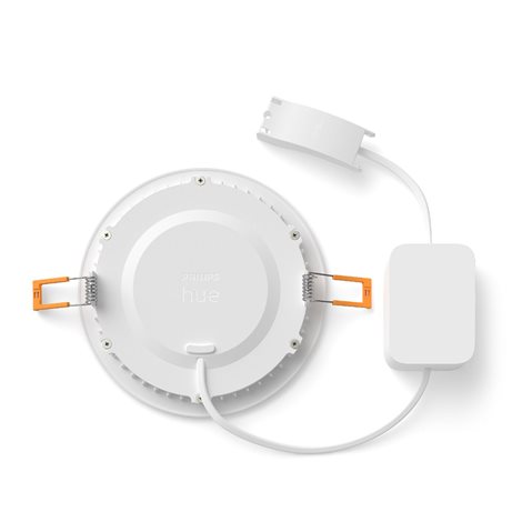 Hue WCA Slim L zápustné svítidlo LED 12W 980lm 2200-6500K RGB CRI80 17cm kulaté IP44, bílé 4
