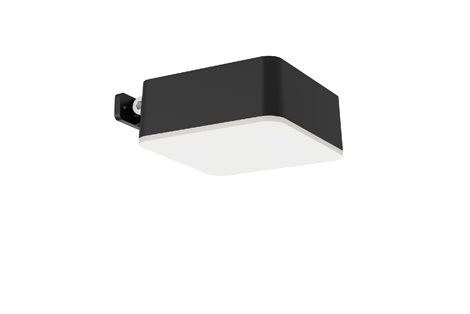 Vynce solární venkovní nástěnné LED svítidlo 1,5W 200lm 2700K IP44, černé 1