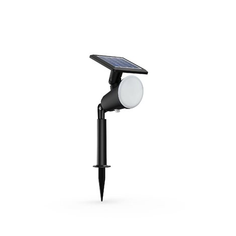 Jivix solární venkovní zemní LED svítidlo 1,4W 150lm 2700K IP44, černé 1