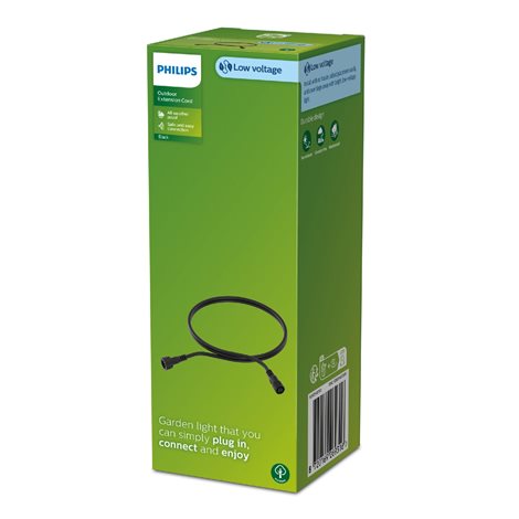 GardenLink prodlužovací kabel 2m IP67, černé 2