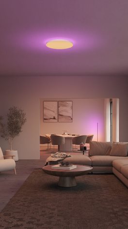 Hue WACA Datura XL stropní svítidlo LED 67W 5390lm 2000-6500K 57,4cm kulaté IP20, bílé 4