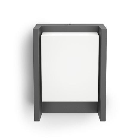 Arbour UltraEfficient venkovní nástěnné LED svítidlo 3,8W 800lm 2700K IP44, antracitové 2