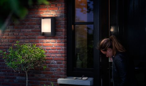 Arbour UltraEfficient venkovní nástěnné LED svítidlo 3,8W 800lm 2700K IP44, antracitové 5