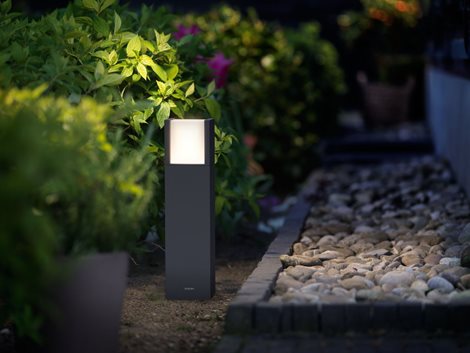 Arbour UltraEfficient venkovní sloupkové LED svítidlo 3,8W 800lm 2700K 40cm IP44, antracitové 4