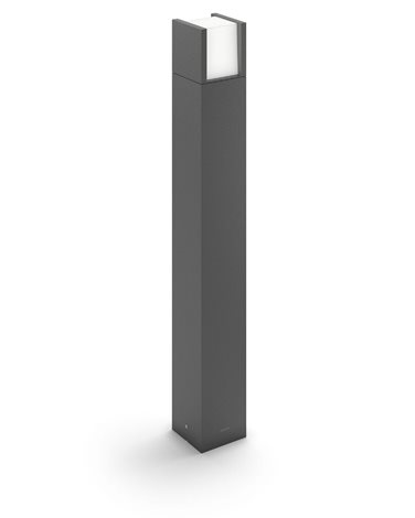 Arbour UltraEfficient venkovní sloupkové LED svítidlo 3,8W 800lm 2700K 77cm IP44, antracitové 1