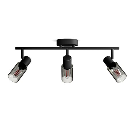Palms bodové svítidlo 3x E14 25W bez zdroje 48,5cm IP20, černé 3