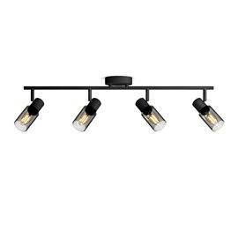 Palms bodové svítidlo 4x E14 25W bez zdroje 69,5cm IP20, černé