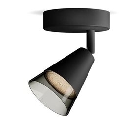Cleft bodové svítidlo 1x GU10 5W bez zdroje 13cm IP20, černé