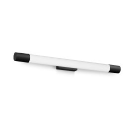 Rover koupelnové nástěnné svítidlo LED 10W 900lm 2700K nestmívatelné 63cm zaoblené IP44, černé