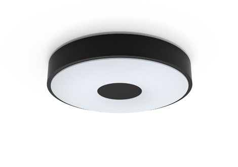 Coiner stropní svítidlo LED 24W 2800lm 4000K SceneSwitch CRI80 38cm kulaté IP20, černé