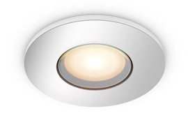 Hue WA Adore koupelnové zápustné svítidlo 1x GU10 LED 4,2W 400lm 2200-6500K 9cm kulaté IP44, chromov