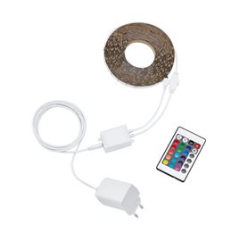 LED pásek Philips RGB, s ovladačem, 15m, AC 220–240, IP20